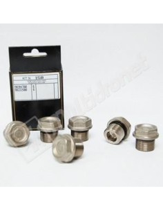 KIT 158 TAPONES VALVULAS NICKEL INTERPUMP