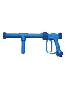 PISTOLA RB65 CON LANZA COLOR AZUL