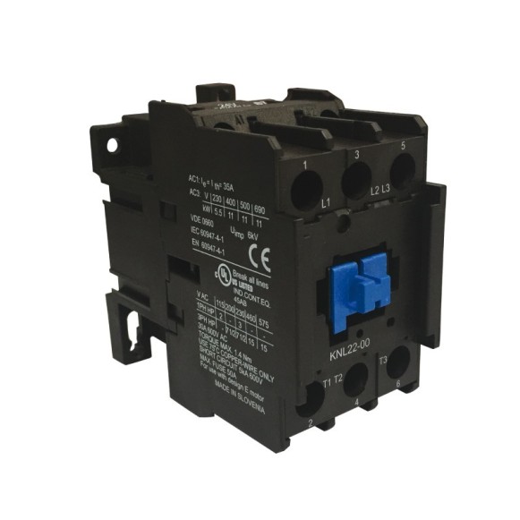 CONTACTOR KNL CON BOBINA A 24V