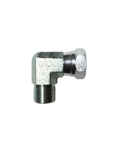 CODO 90º MACHO-HEMBRA GIRATORIA BSP (60º) ZINC