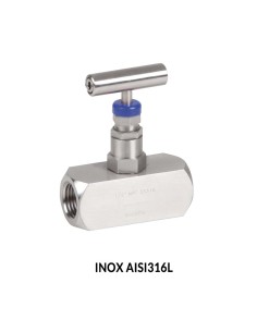 VALVULA DE AGUJA BSP INOX AISI316