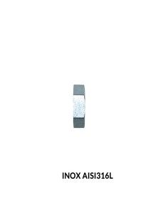 TUERCA PASATABIQUES BSP (60º) INOX AISI 316L